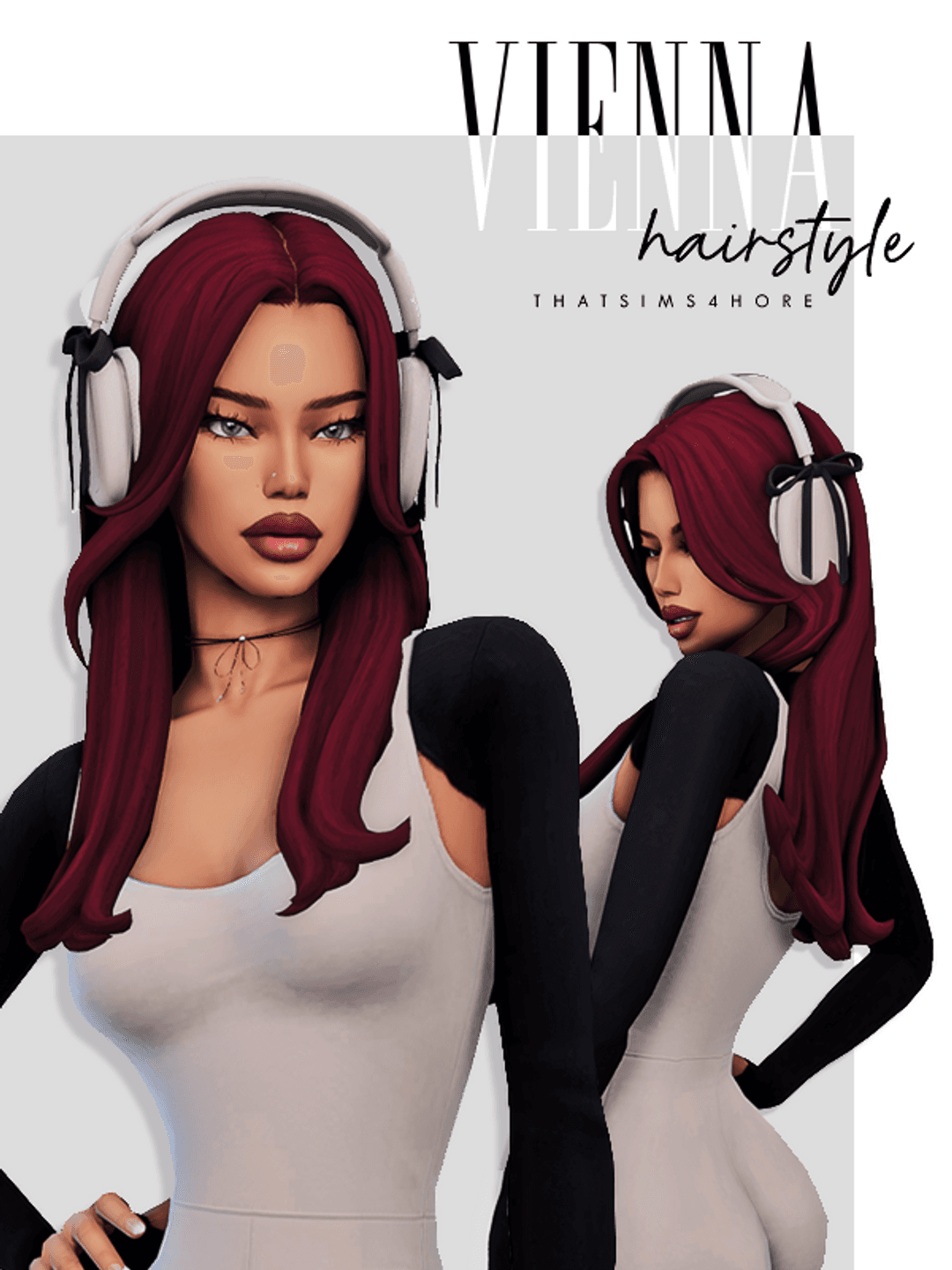 Скриншот мода Прическа Vienna Hairstyle